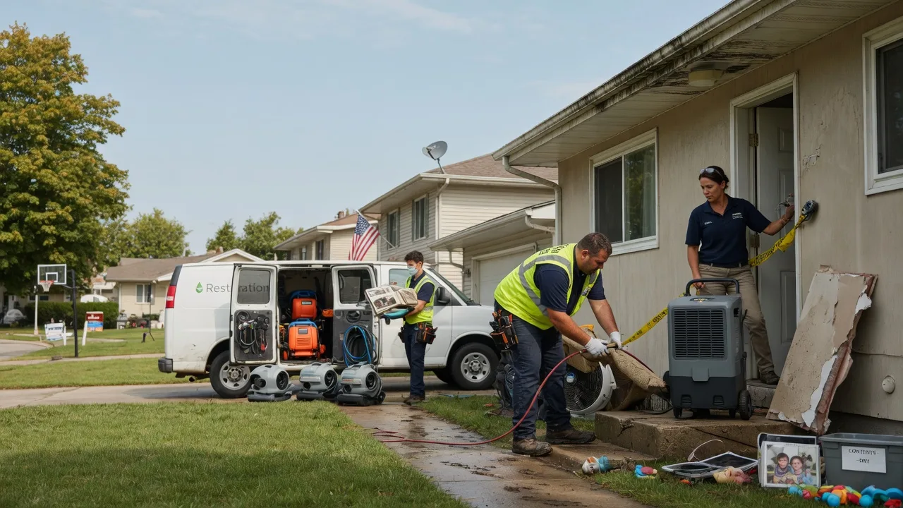 Water Damage Restoration in Irvington, VA near me